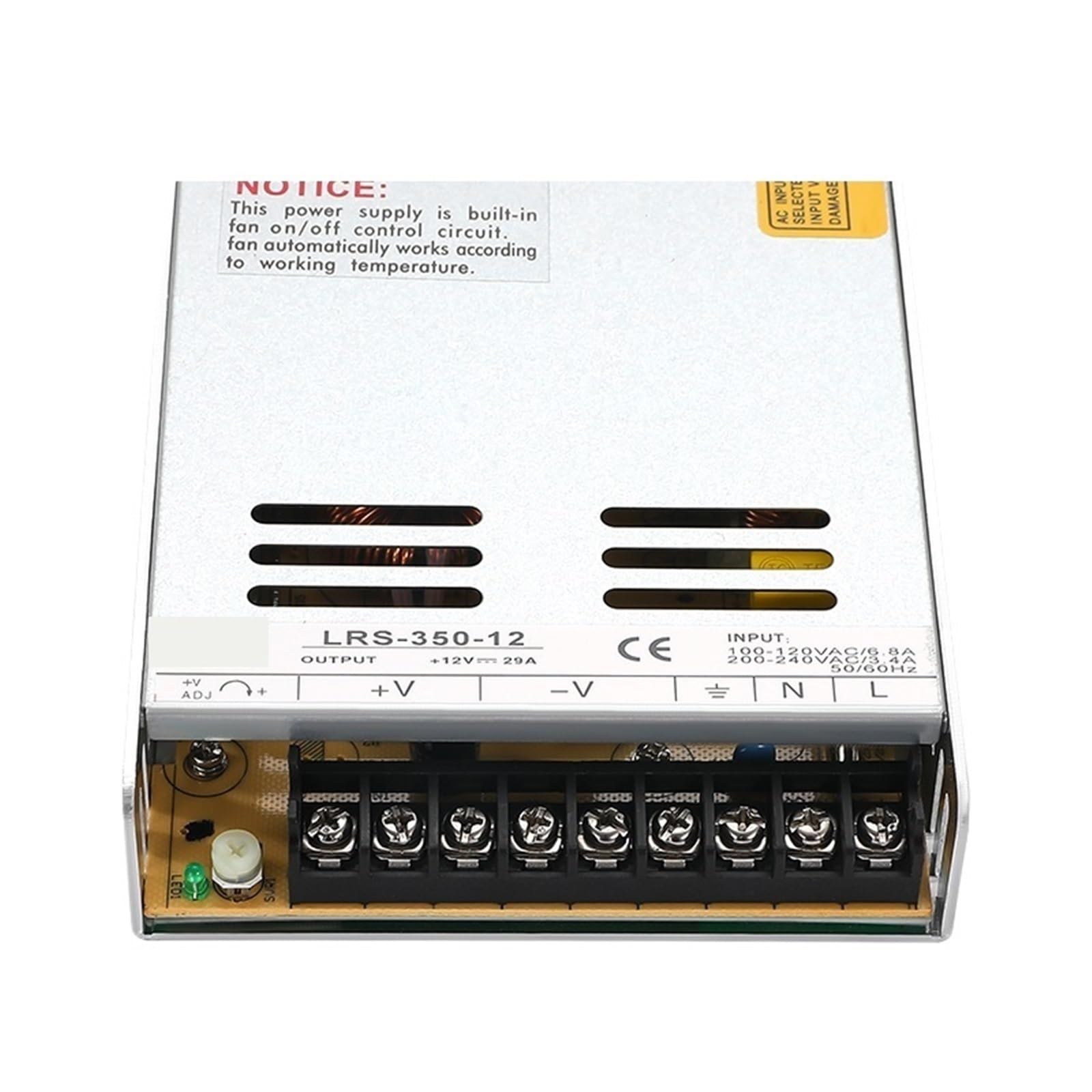 Amazon | LRS-350-12 Multiple Protection Small Size LRS Series 350W
